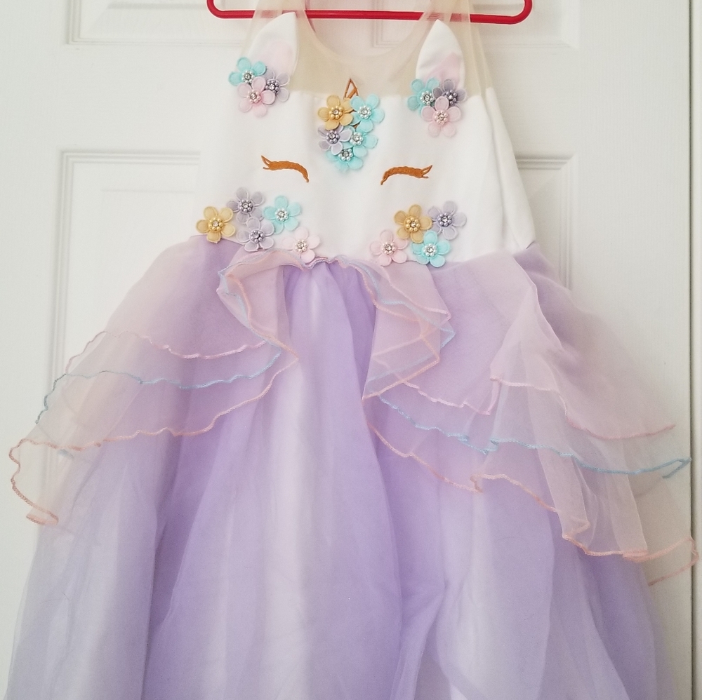 Girls Unicorn dress